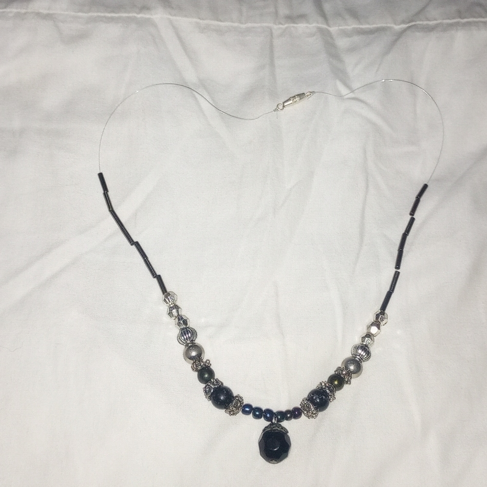 Handmade beaded necklace